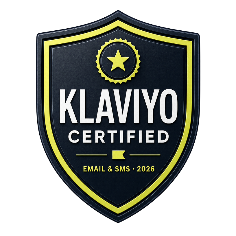 Klaviyo Certified — Email & SMS